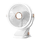 Акумуляторний вентилятор VHG F03 з LED-підсвіткою, фото 3