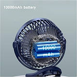 Акумуляторний вентилятор VHG F03 з LED-підсвіткою, фото 10