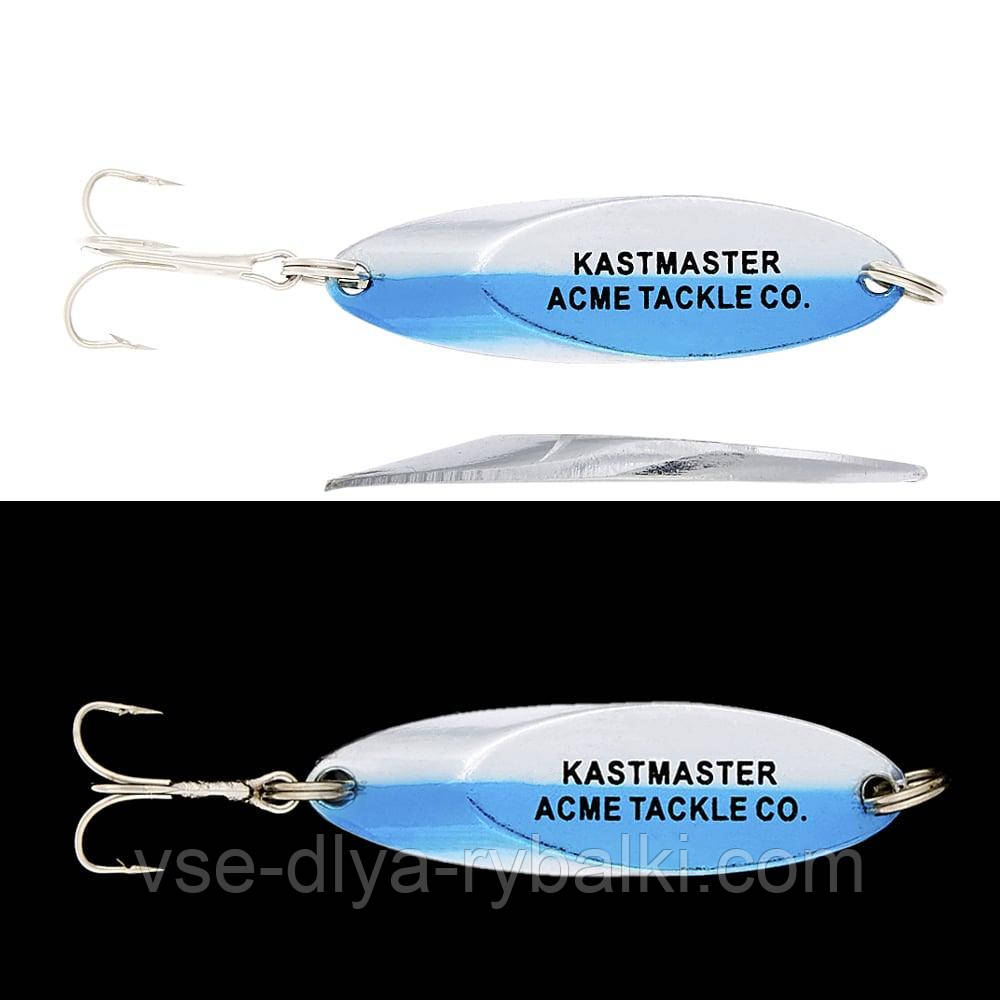 Блешня Kastmaster 10,5 г silver/blue