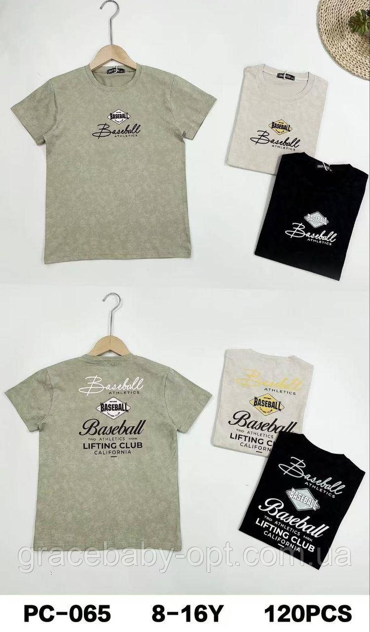 Футболки для хлопчиків оптом, S&D, 8-16 років, № PC-065, фото 1