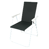 Садове складне крісло для відпочинку в саду та на балконі GardenLine LEZ9948, фото 5