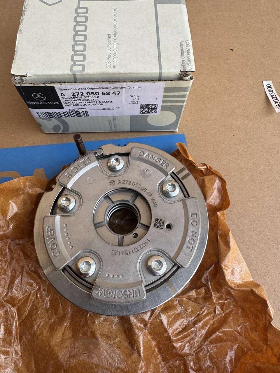 Регулятор випускного розподіляжу (Ванос) Mercedes M272 / M273 / ML W164 / GL X164 / C W204 / E W211/W212, фото 1