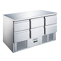 Стіл холодильний GoodFood GF-S903TOP-6D-HC 6 шухляд нижній агрегат