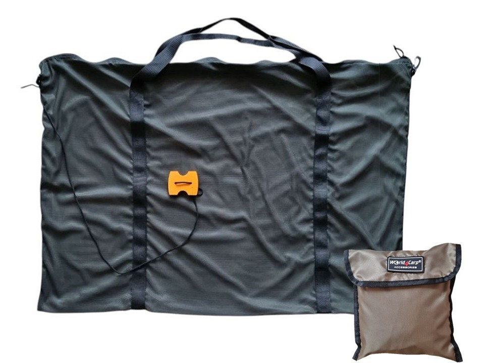 Мішок короповий на змійці з ручками 110х70 см. World4Carp Carp sack with handles