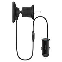 Автомобільне ЗУ Baseus CW01 Magnetic Wireless Car Mount 40W (Бездротова зарядка 15W + USB 25W), фото 9