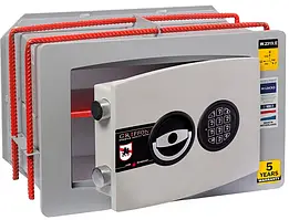 Сейф вбудований у стіну Griffon W.2319.Е (ВxШxГ:230x350x190), сейф у стіну, сейф-миттю, сейф для дому