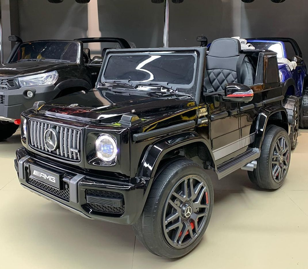 Дитячий автомобіль Mercedes AMG G63 4x4 акумуляторний з світловими та звуковими ефектами