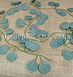 Ліана - лист евкаліпту 2,1м. Світло-сиза, фото 2