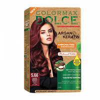 Крем-фарба для волосся COLORMAX 60мл (без аміаку) №5.66