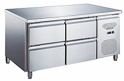 Стіл холодильний GoodFood GF-GN2140TN-HC 4 ящики й бічний агрегат