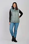 Короткий жіночий жилет – новинка весняно-осінньої колекції, фото 2