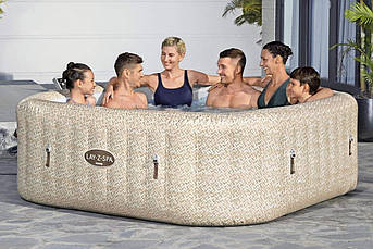 Надувний Спа Басейн джакузі Bestway 6001M 201х201х71 см на 2-4 осіб
