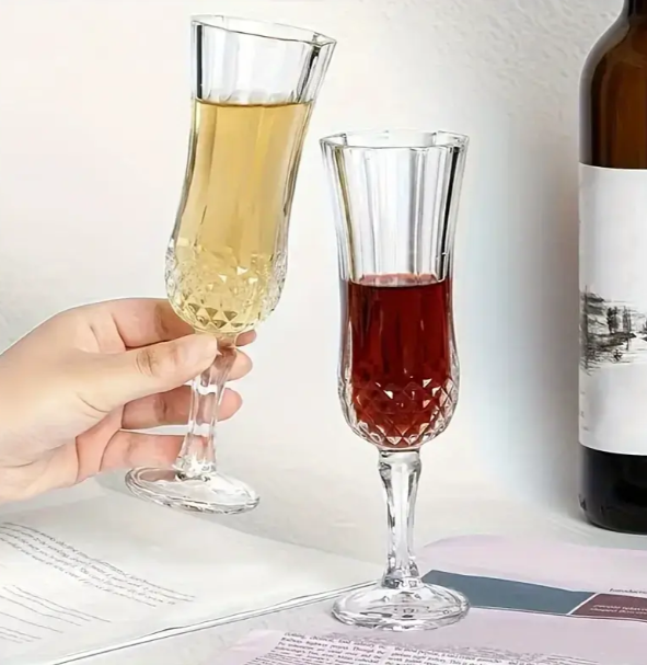 Набір скляних келихів Helios Рочестер для шампанського під кришталь 170 мл 6шт (BMR10804), фото 1