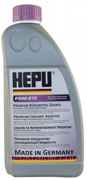 Антифриз-концентрат HEPU G13 (фіолетовий), 1.5л (P999-G13)