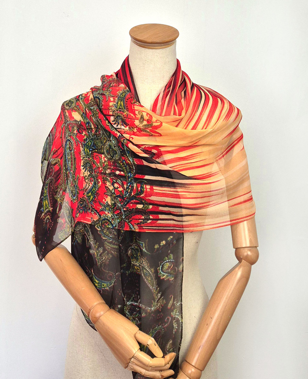 Шарф жіночий шифоновий тонкий легкий Флоренсіта, фото 1