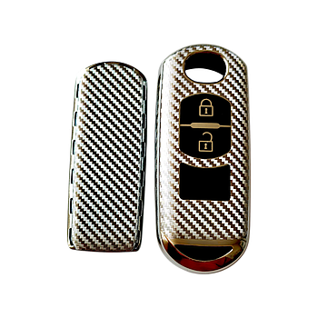 Чохол для ключа Mazda сірий