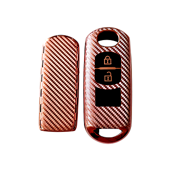 Чохол для ключа Mazda сірий