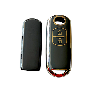 Чохол для ключа Mazda сірий