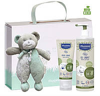 Подарочный набор с мишкой для мальчика Mustela