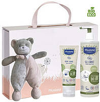 Подарочный набор с мишкой для девочки Mustela