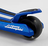 Самокат Lamborghini триколісний: складане алюмінієве кермо, колеса PU зі світлом, фото 10