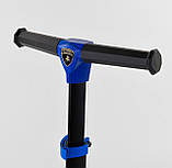 Самокат Lamborghini триколісний: складане алюмінієве кермо, колеса PU зі світлом, фото 7