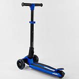 Самокат Lamborghini триколісний: складане алюмінієве кермо, колеса PU зі світлом, фото 9