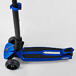 Самокат Lamborghini триколісний: складане алюмінієве кермо, колеса PU зі світлом, фото 5