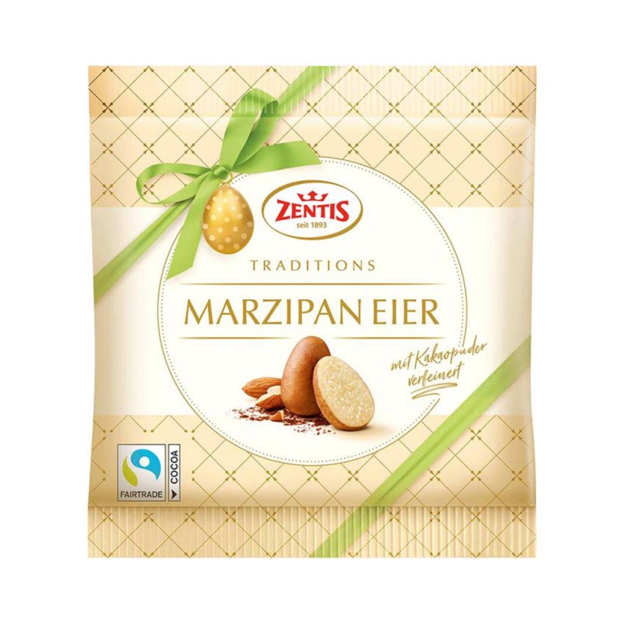 Марципан Zentis Kartoffeln, «каточка» у какао посипці, 100 г.