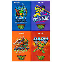 Блокнот-планшет A6 50 аркушів нелінований Kite Ninja Turtles NT25-195, 71044