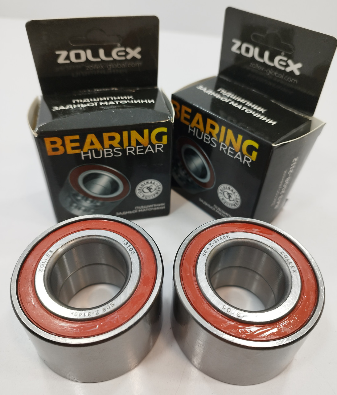 Підшипник задньої маточини (к-т 2 шт.) ВАЗ 2108-099 ZOLLEX Польща, фото 1