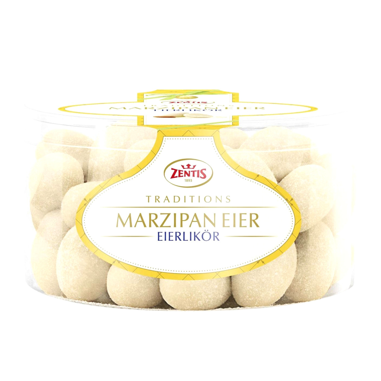 Марципан Zentis Marzipan Eierlikor, «катошка» з лікером 500 г.