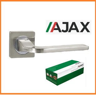 Ручка роздільна SPLINE SN/CP-3 матовий нікель/хром