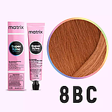 8BC (світлий блонд коричневий мідний) Тонуюча фарба для волосся без аміаку Matrix Super Sync Pre-Bonded,90ml, фото 4
