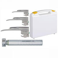 Набір F.O. ларингоскоп педіатричний Xenon 2.5В + 3 Miller клинка, Luxamed