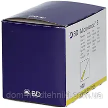 Голка з кріпленням Luer-Lock для мезотерапії | карбокситерапії BD Microlance 30G 1/2 (0,3х13 мм), 25 шт., фото 5