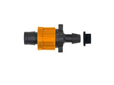 Старт конектор для крапельної стрічки поливу з гумою ущільнювача d=16-17мм×10, AD 5102 ТМ AQUAPULSE