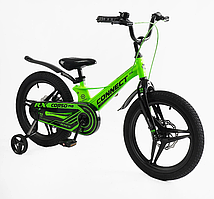 Дитячий велосипед Corso «CONNECT» 14 дюймів Салатовий MG-14155