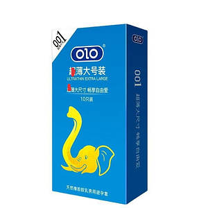 Презервативи OLO Feeling Ultrathin XL 0,01мм ультратонкі 10 штук