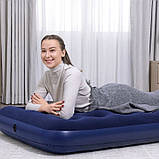 Надувний односпальний матрац Bestway 67001 99х188х22 см, фото 4