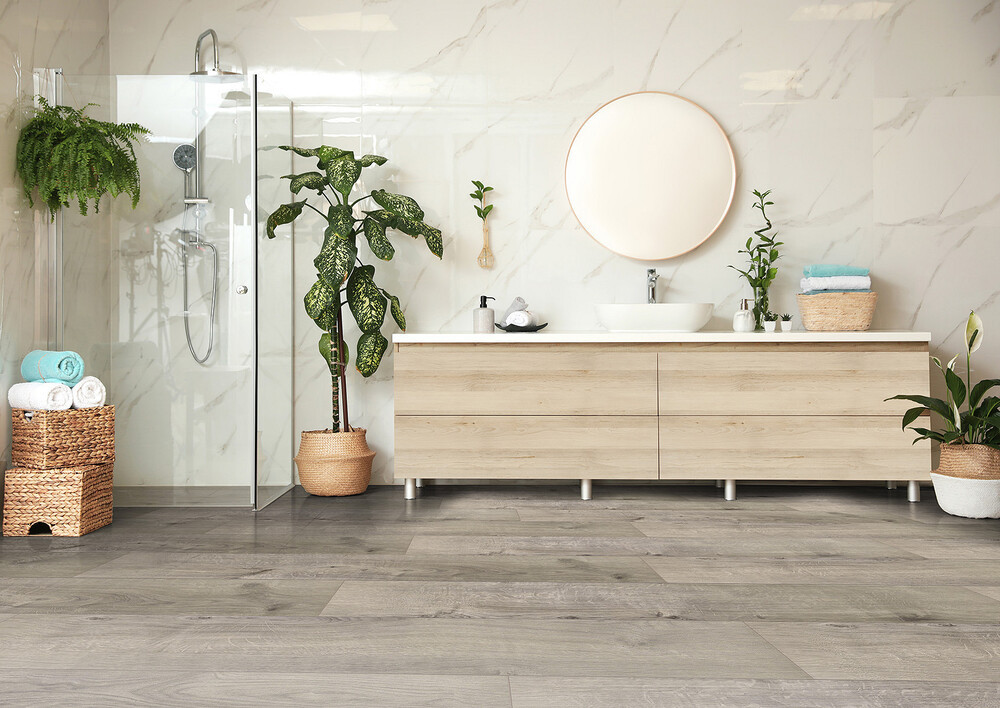 Вінілова підлога SPC Kronostep Дуб Мунлайт 32 клас 4мм, фото 1