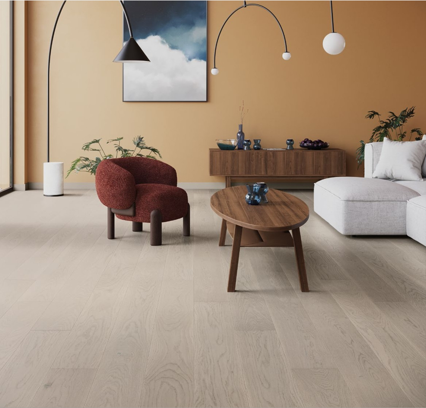 Паркетна дошка Floor`360 Дуб CRISPY & CRISPY 1-смугова Лак, фото 1