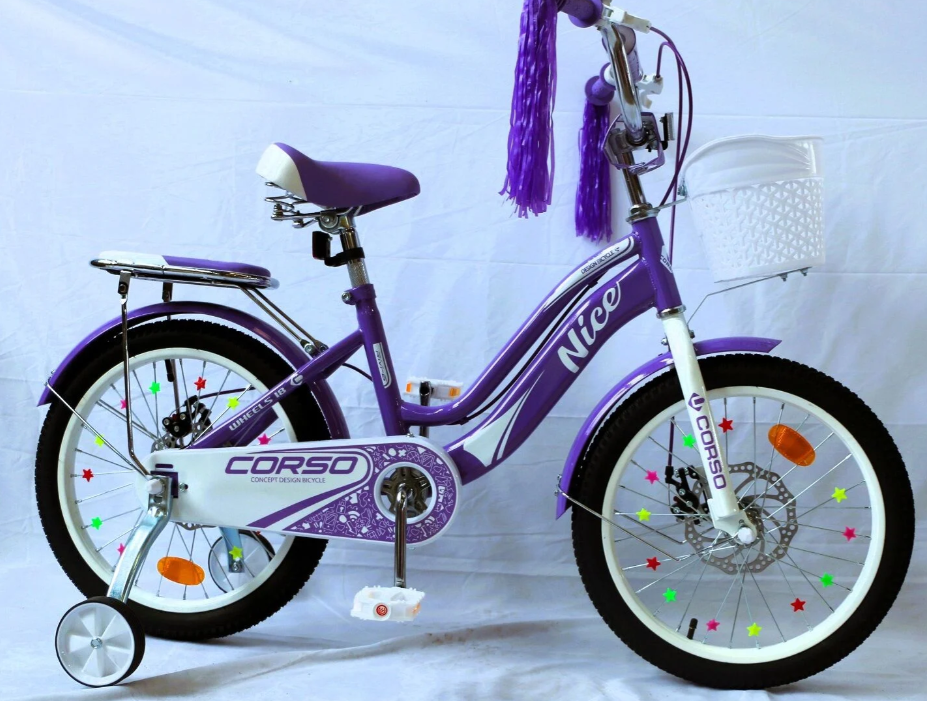 Велосипед 18" дюймів 2-х колісний "CORSO" NC-18100 "Nice"