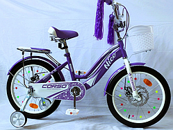 Велосипед 18" дюймів 2-х колісний "CORSO"     NC-18100 "Nice"
