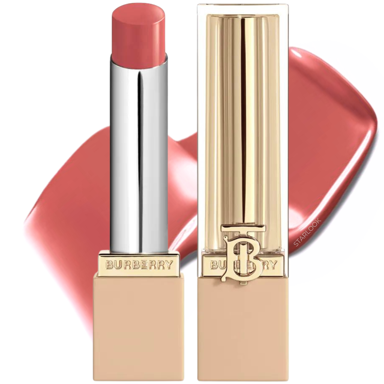 Зволожувальна помада-бальзам Burberry Brit Shine Lipstick No. 604 Heritage Honey 3.4 г