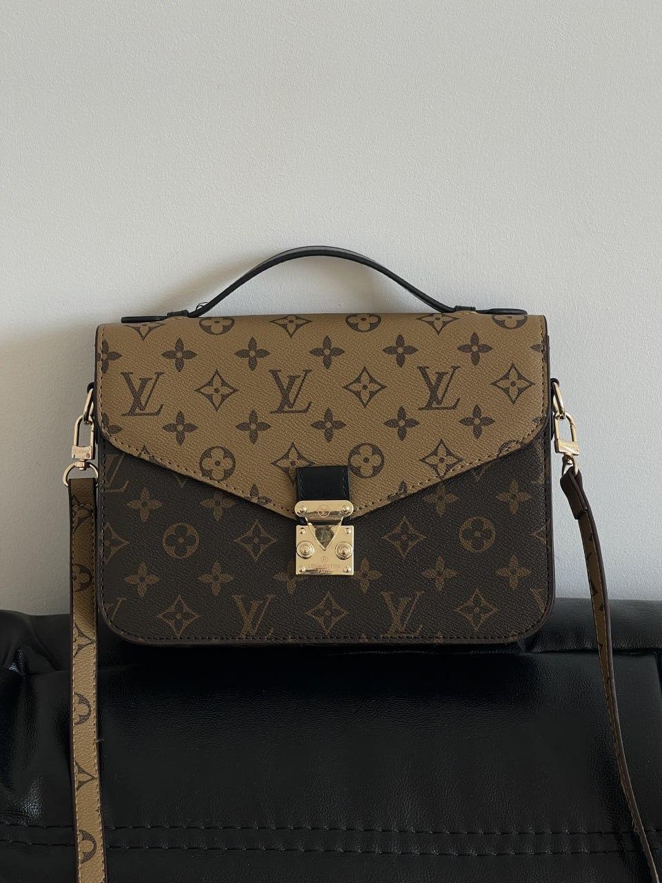Сумка жіноча Louis Vuitton Pochette Medium size моногам, фото 1