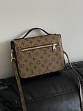 Сумка жіноча Louis Vuitton Pochette Medium size моногам, фото 6