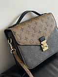 Сумка жіноча Louis Vuitton Pochette Medium size моногам, фото 5