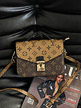 Сумка жіноча Louis Vuitton Pochette Small size моногам, фото 2