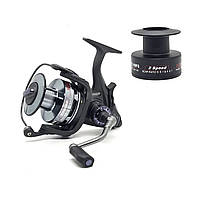 Котушка на 2 швидкості Hiboy TS-FR 5000 (9+1bb; 4.3:1 та 6.3:1) з бейтраннером (додаткова шпуля)